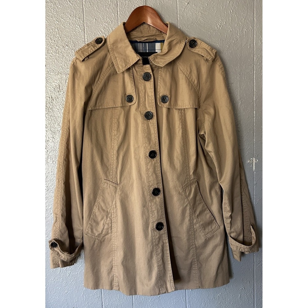 Banana Republic Tan Trench Coat